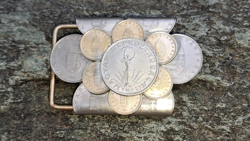 Gürtelschnalle Ungarn Forint