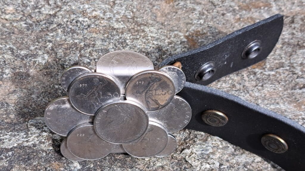 Wechslegürtel 4 cm mit Gürtelschnalle