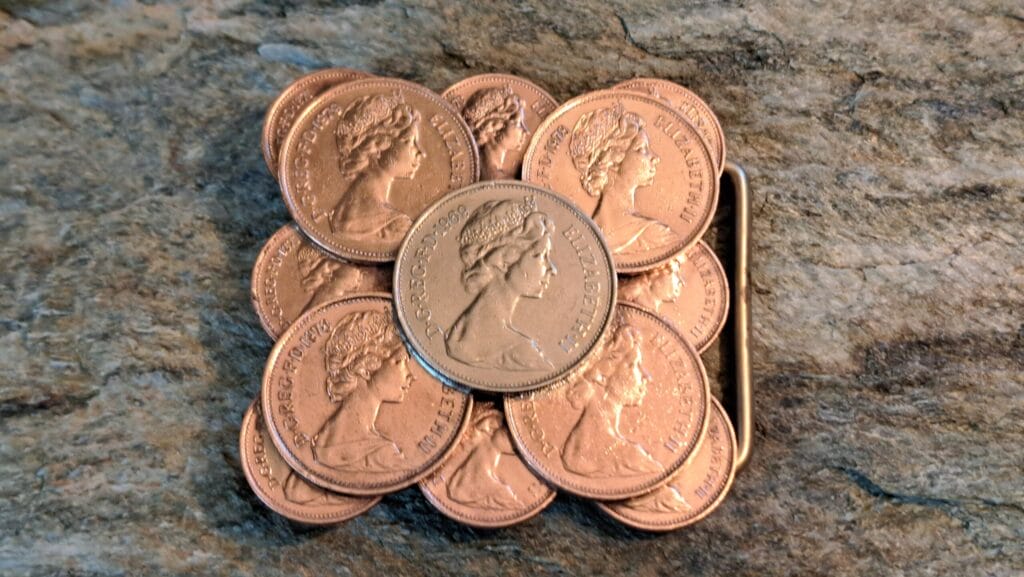 Gürtelschnalle ''Young Elisabeth''