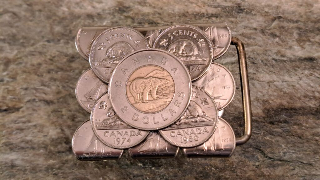 Gürtelschnalle ''Basti Canada''