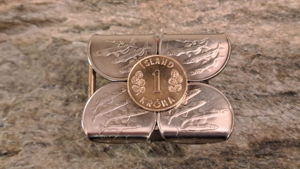 Gürtelschnalle ''Island'' 3 cm