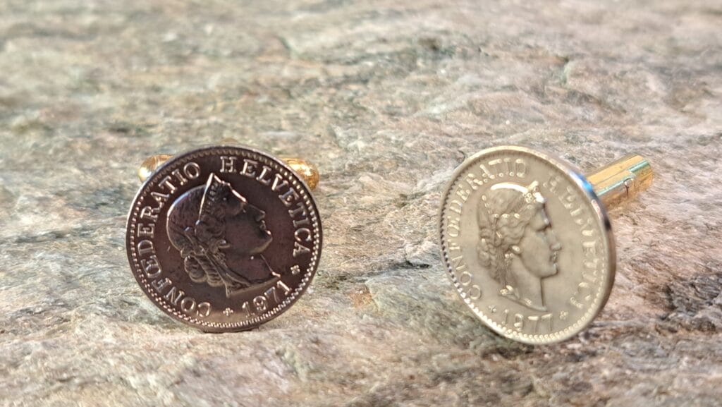 Manschettenknöpfe 20 Rappen