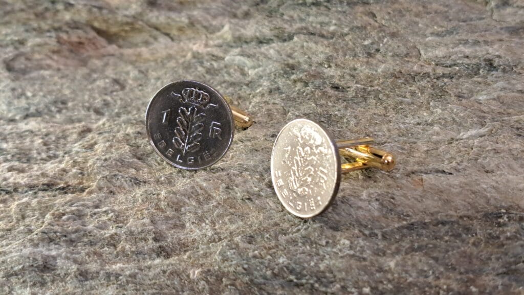 Manschettenknöpfe ''Belgie''