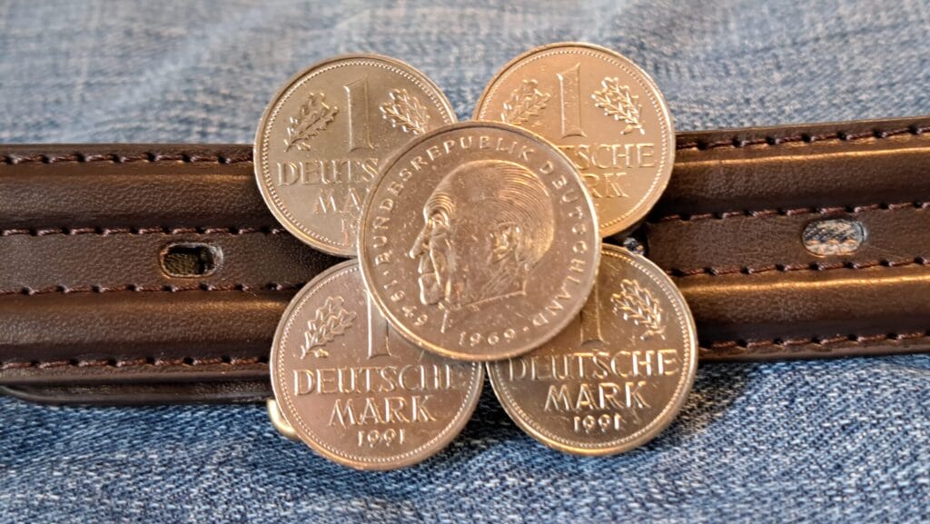 Gürtelschnalle ''Adenauer'' für 3 cm breite Gürtel (für Damen)