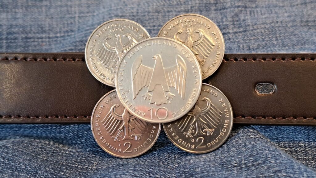 Gürtelschnalle ''Deutsche Adler'' für 3 cm breite Gürtel (für Damen)