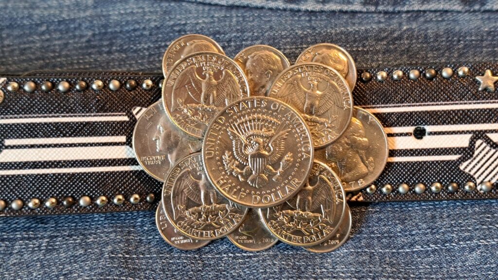 Gürtelschnalle ''Eagles'' für 4 cm breiten Gürtel (für Herren)