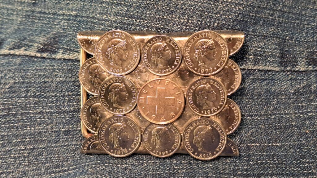 Gürtelschnalle ''Libertas'' für 4 cm breiten Gürtel (für Herren)