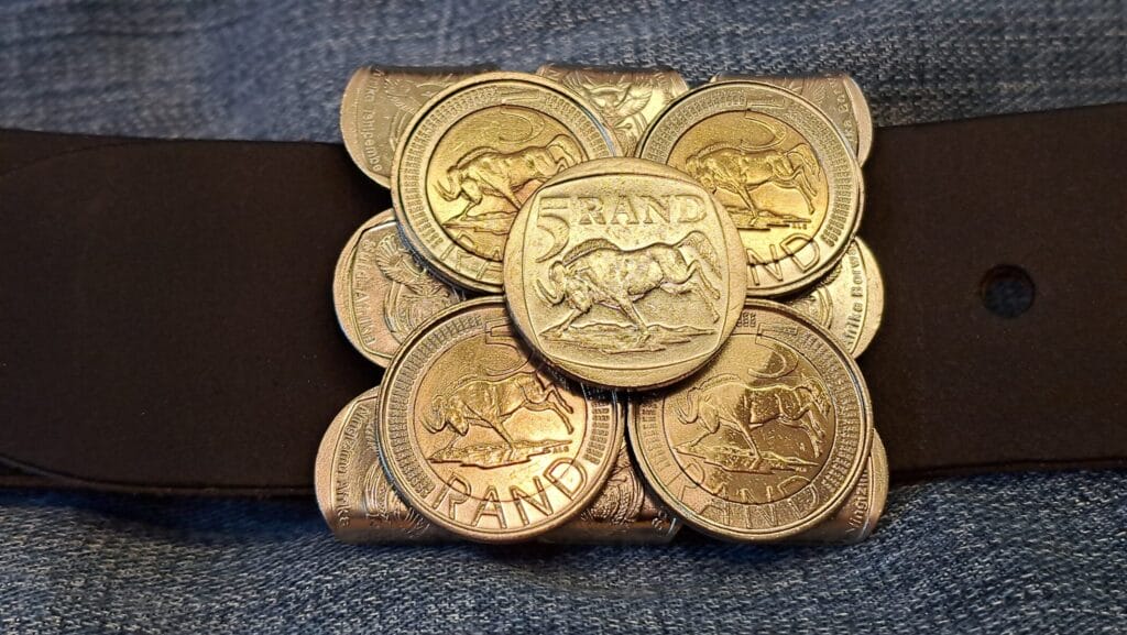 Gürtelschnalle ''Rand''für 4 cm breiten Gürtel (nicht nur für Herren)