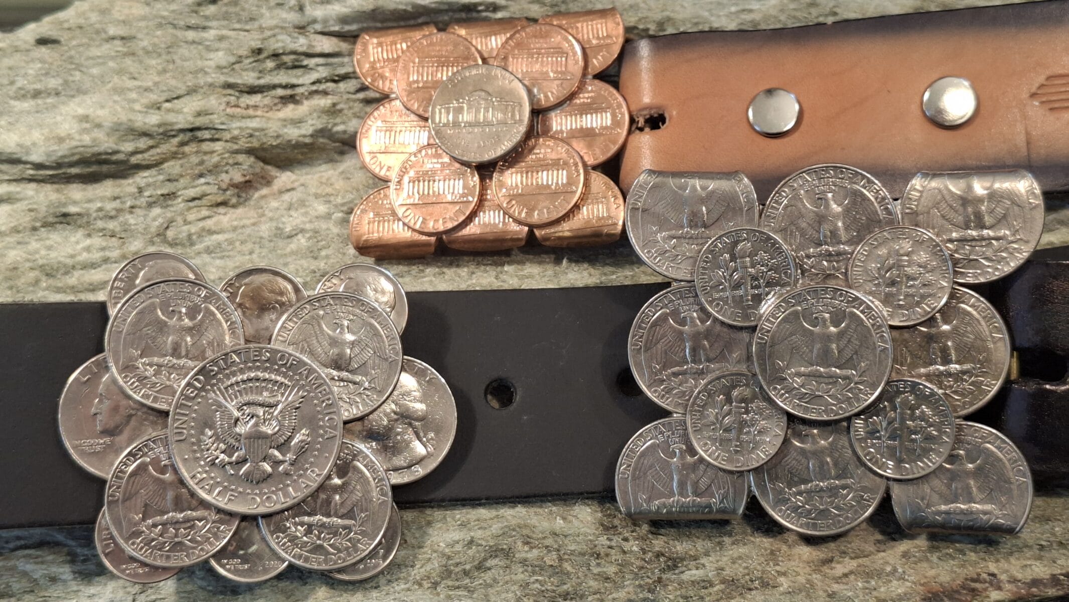 Western Gürtelschnallen für 4 cm breite Gürtel (nicht nur für Herren)